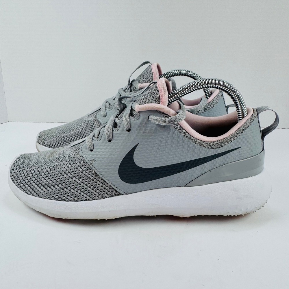 Nike Roshe G Womens Golf Shoes Wolf Grey Pink AA1851-004 Size 7.5 No insoles